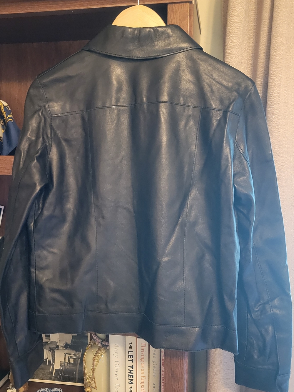 Vintage Brooks Brothers Leather Jacket Size SMALL - Picture 5 of 8